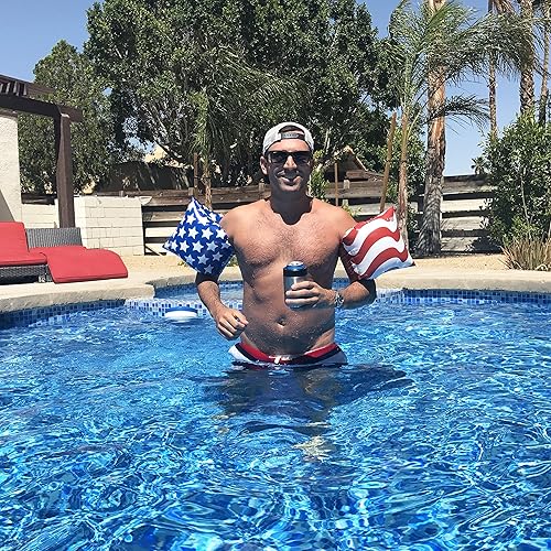 Miniatura 4 de GoFloats Flotadores de ala de agua para adultos, compra la piscina, disponibles en múltiples diseños (solo uso novedoso)