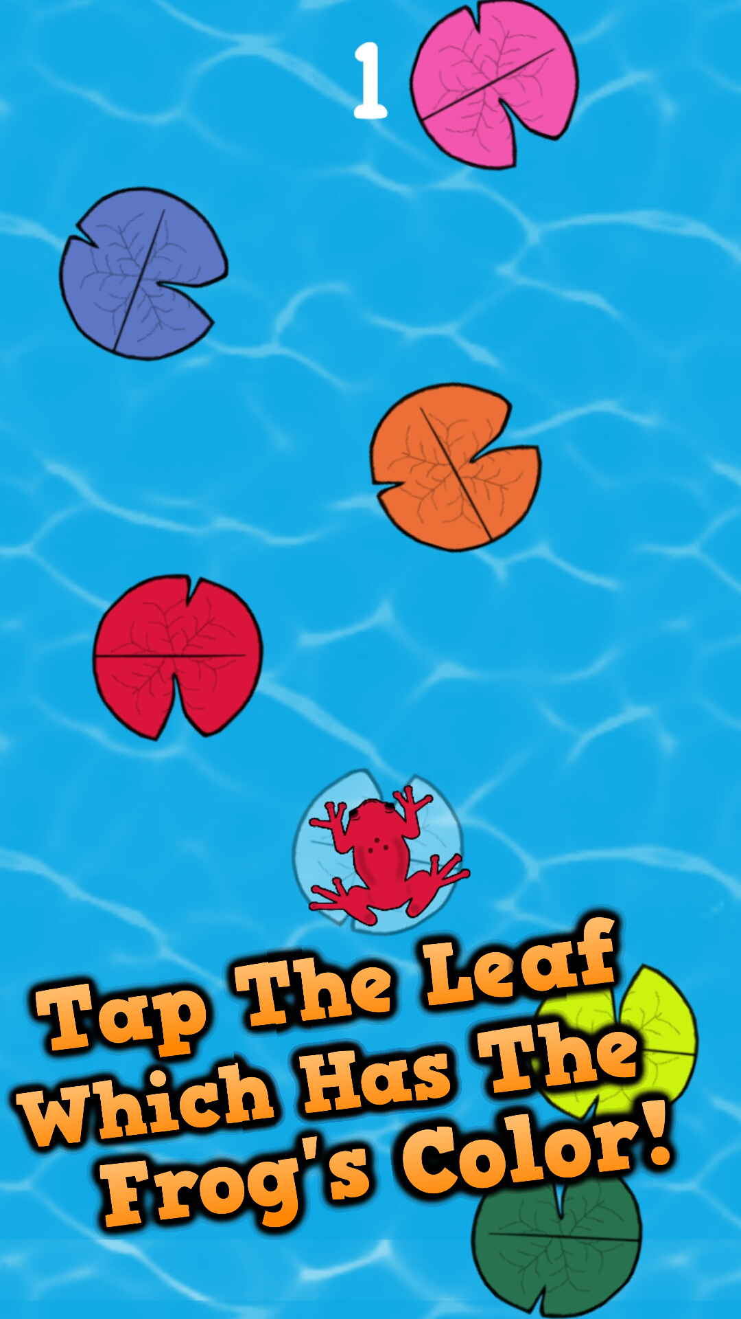 Tap the Color Frog App on Amazon Appstore