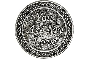 Cathedral Art You are My Love Silver Pocket Token