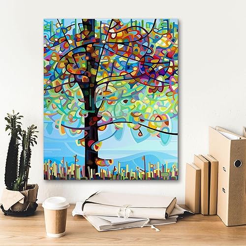 Miniatura 5 de Epic Graffiti 'Along The River' de Mandy Budan, arte de pared en lienzo, 20 x 24 pulgadas