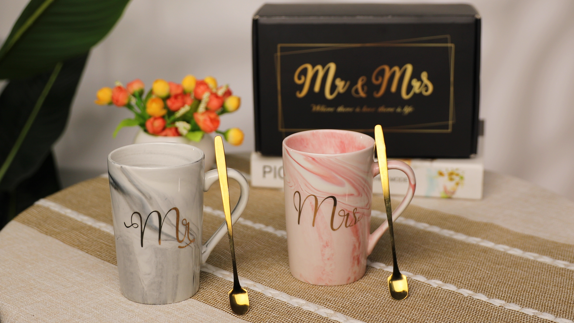 Amazon.com | Linkax Wedding Gifts for Couples 2026, Mr and Mrs