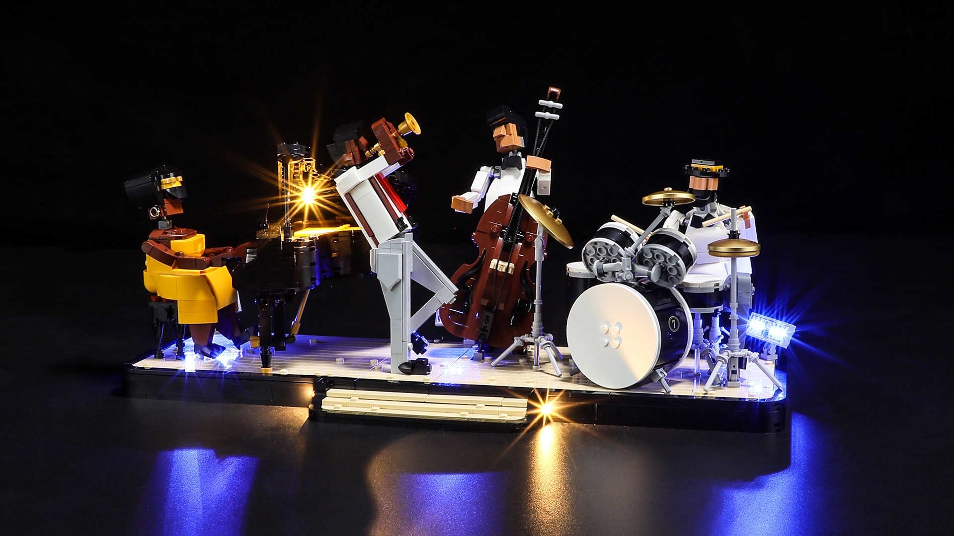 ルル Amazon.com: LIGHTAILING Light for Lego 21334 Jazz Quartet