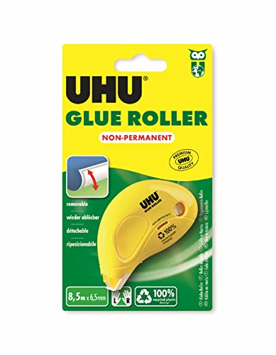 UHU Glue Roller non-permanent, Infokarte