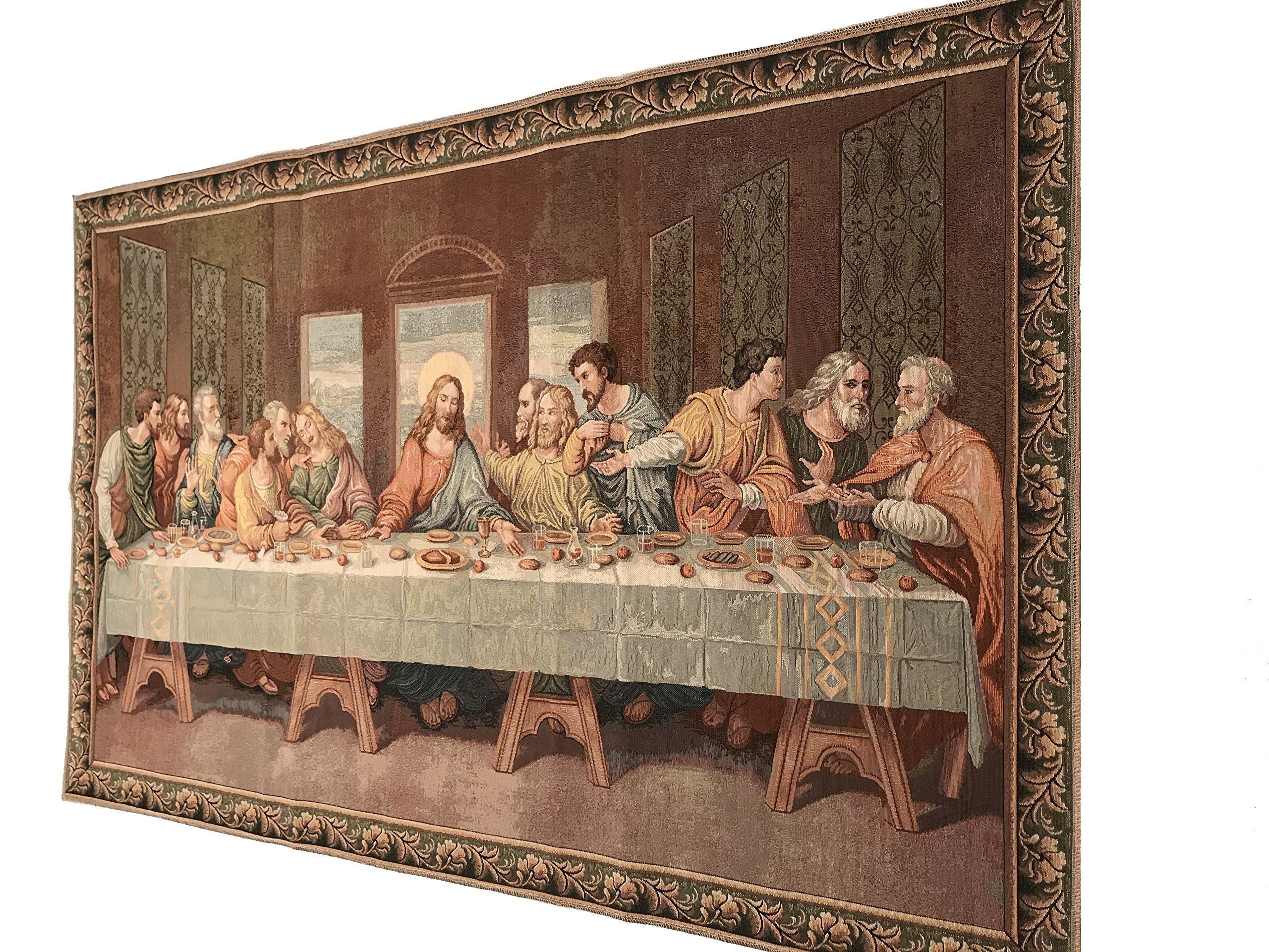 49×101 最後の晩餐 Last Supper タペストリー ラグ