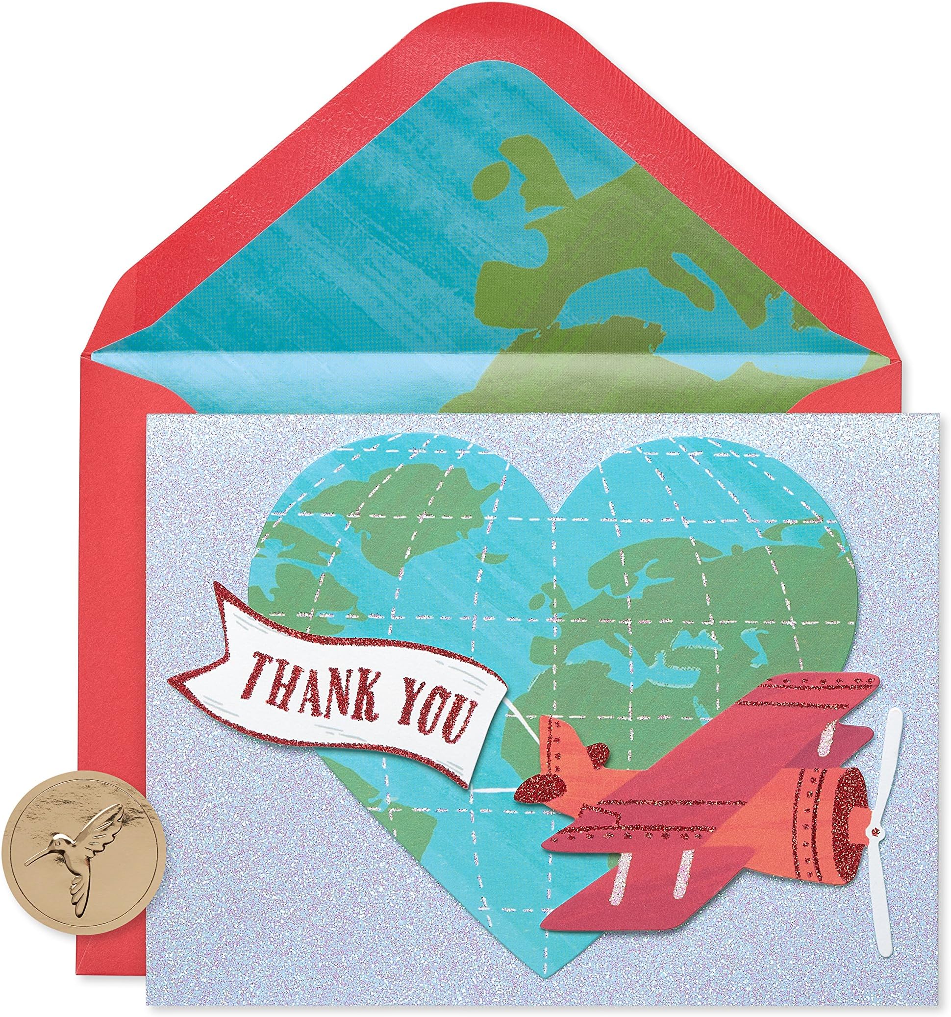 Papyrus Blank Cards With Envelopes, Plants And Critters (14-Count - View #9