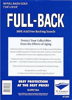 E.gerber 50 Full Backs Gold - 7-5/8â€ X 10-1/2â€