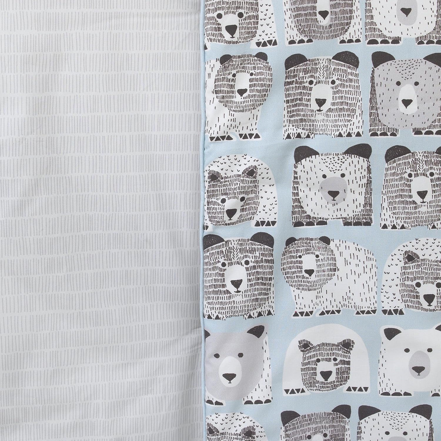 Flash Deals - 80% OFF Dwell Studio Bear Hugs 3 Piece Nursery Crib Bedding Set, Blue, Gray, White Exclusive Discount 80% Offer Dwell Studio Bear Hugs 3 Piece Nursery Crib Bedding Set, Blue, Gray, White