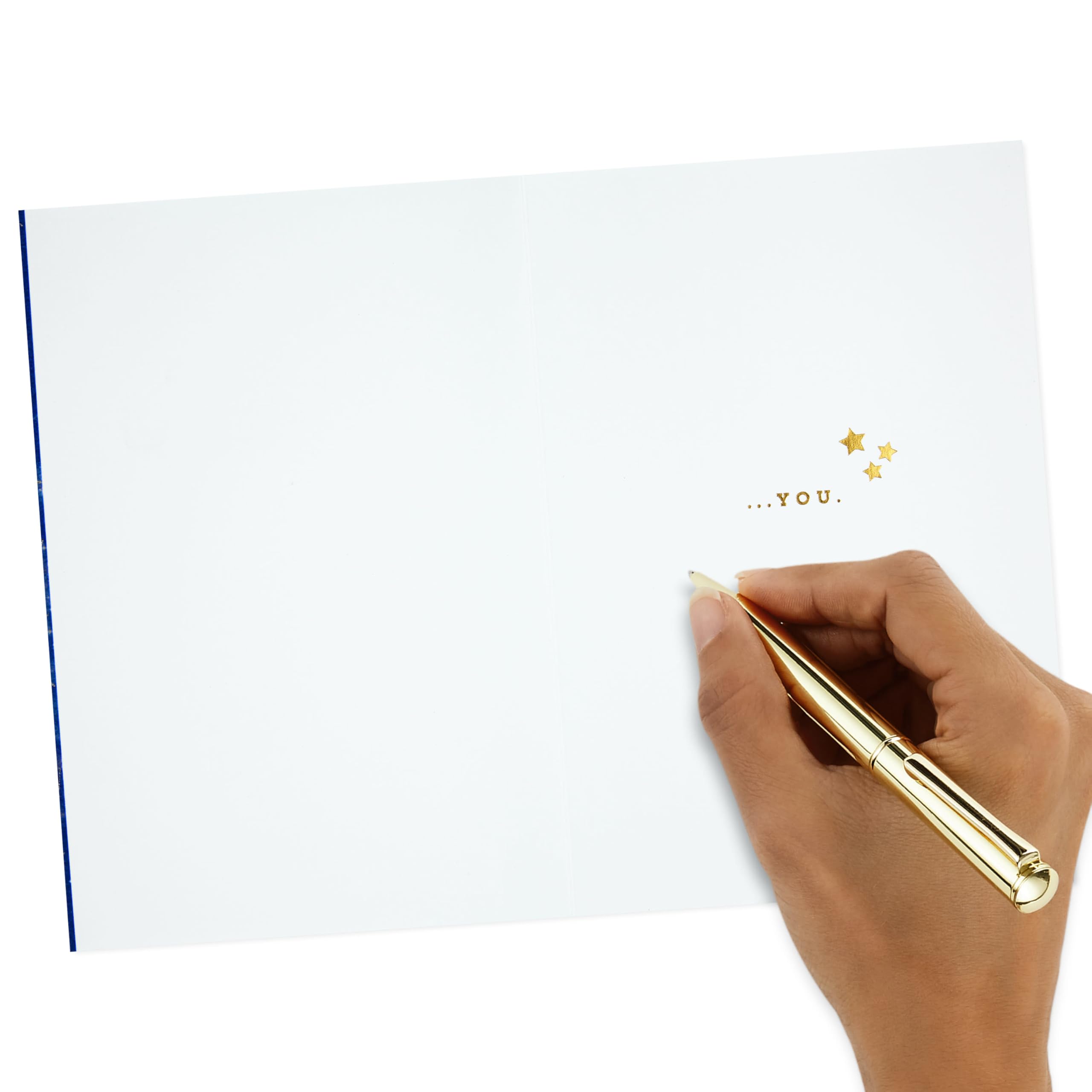 Hallmark Signature Valentine's Day Card (Got My Wish) for Anniversary, Romantic Birthday, Sweetest Day