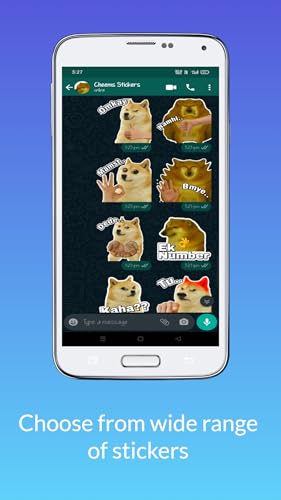 Cheems stickers for WhatsApp - WAStickerApps