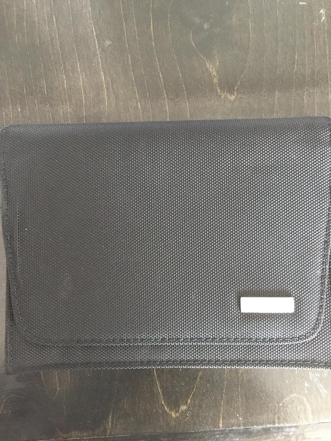 Black textured case for Audi owner's manuals