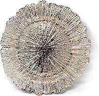 Vista 12 de allgala Platos Base Redondos de Calidad Pesada - Bases Transparentes para Platos de Cena - Juego de Platos Base para Decoración de Mesa - Ideal