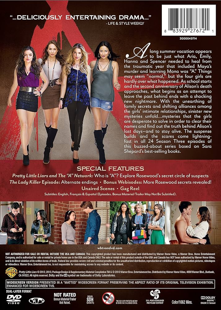 その他 Pretty Little Liars: The Complete Third Season [DVD] [Import] Pretty Little Liars: The Complete Third Season (DVD) [DVD