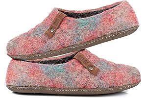 Cozy Boiled Wool Slippers: A Warm Embrace for Wintery Toes