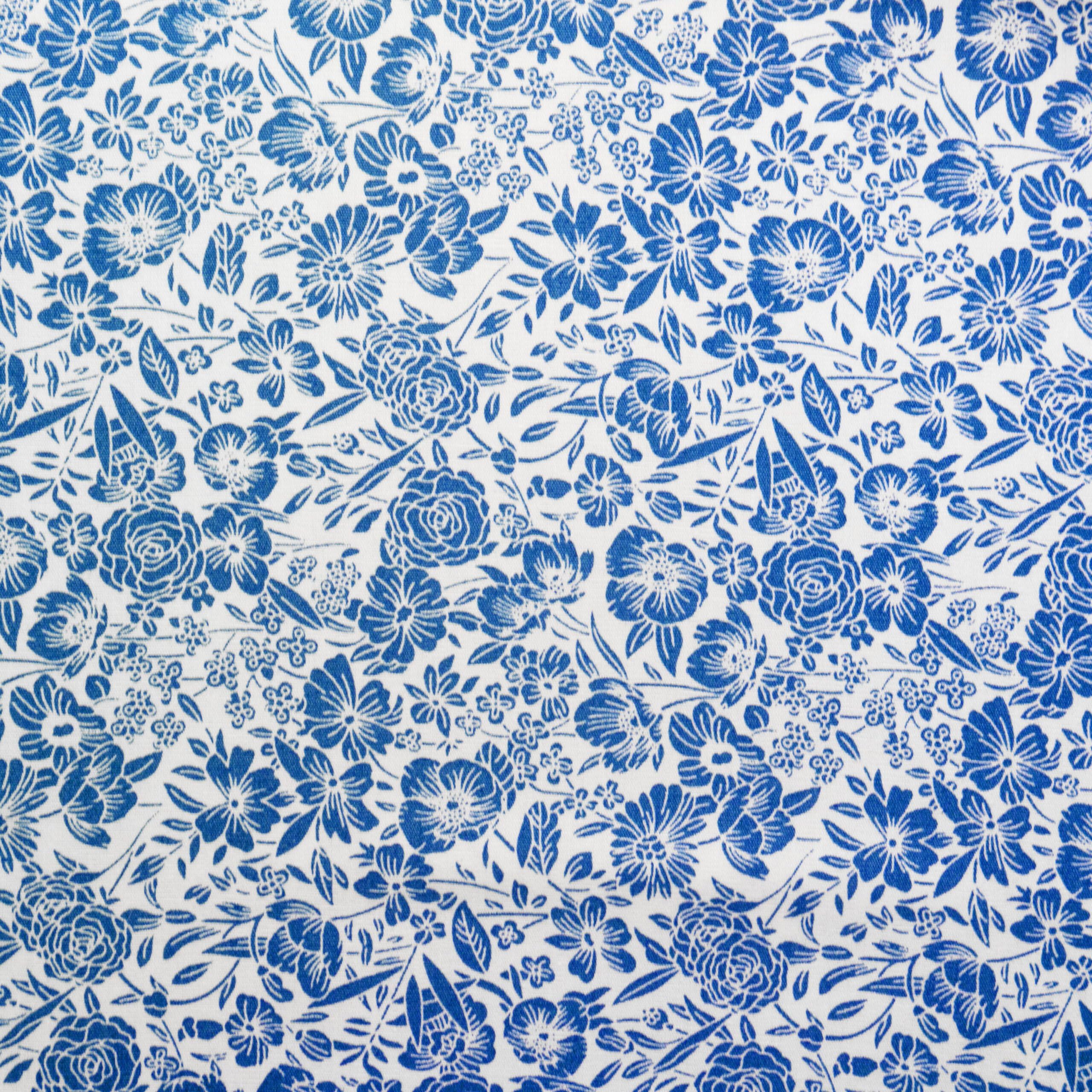 Rose and Hubble Floral Printed Fabric - 45 Inch Wide 100% Cotton Poplin for Dressmaking, Quilting, and Crafting - Soft, Cotton Fabric for Sewing, Apparel, Home Décor, Bag Making (CP0858CP, 0.5 Metre) — image 1