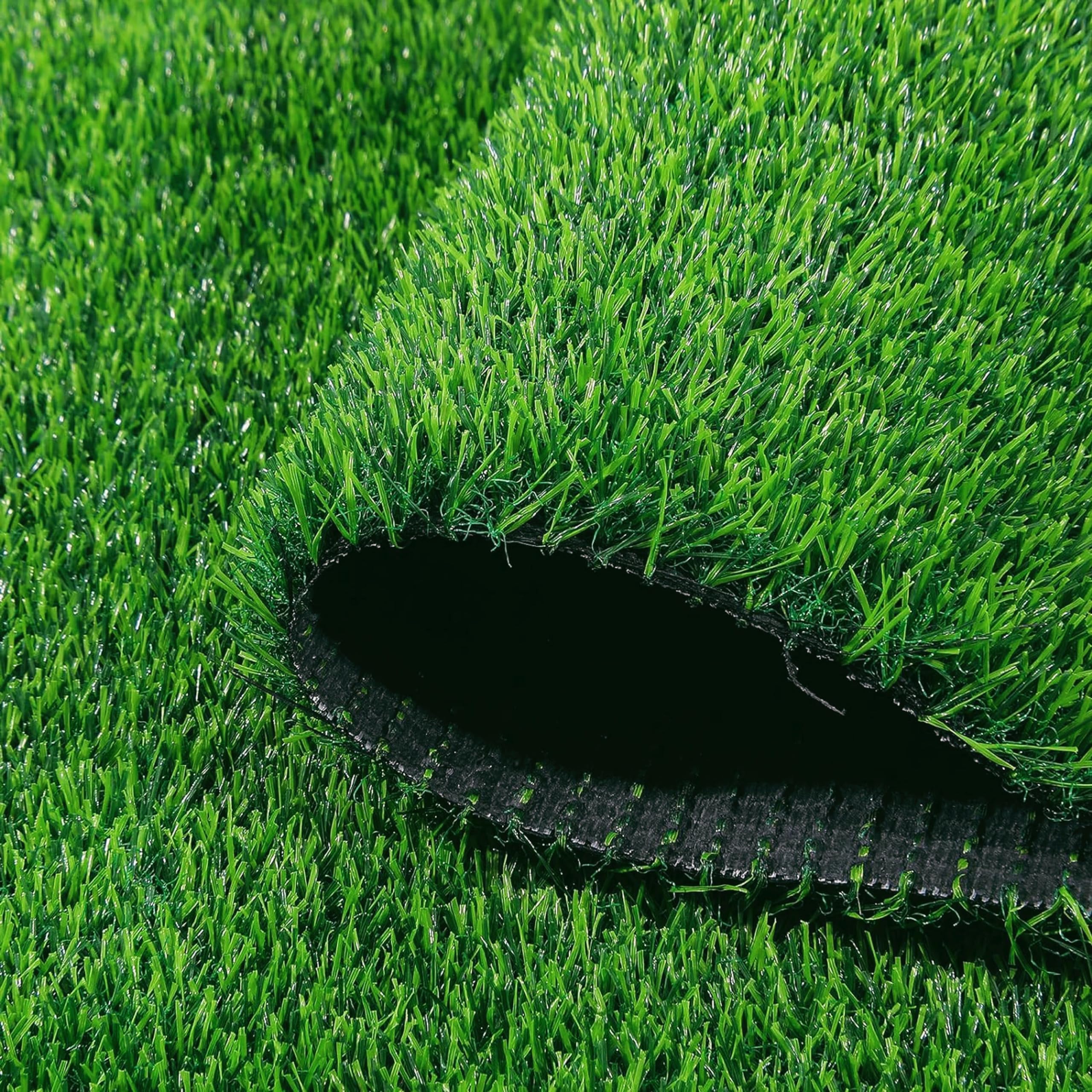 CROWN 35 mm High Density Artificial Grass Carpet Mat For Balcony, Garden, Lawn, Door, outdoor & Indoor, water proof, washable, Green (4 x 6 feet)-image-31
