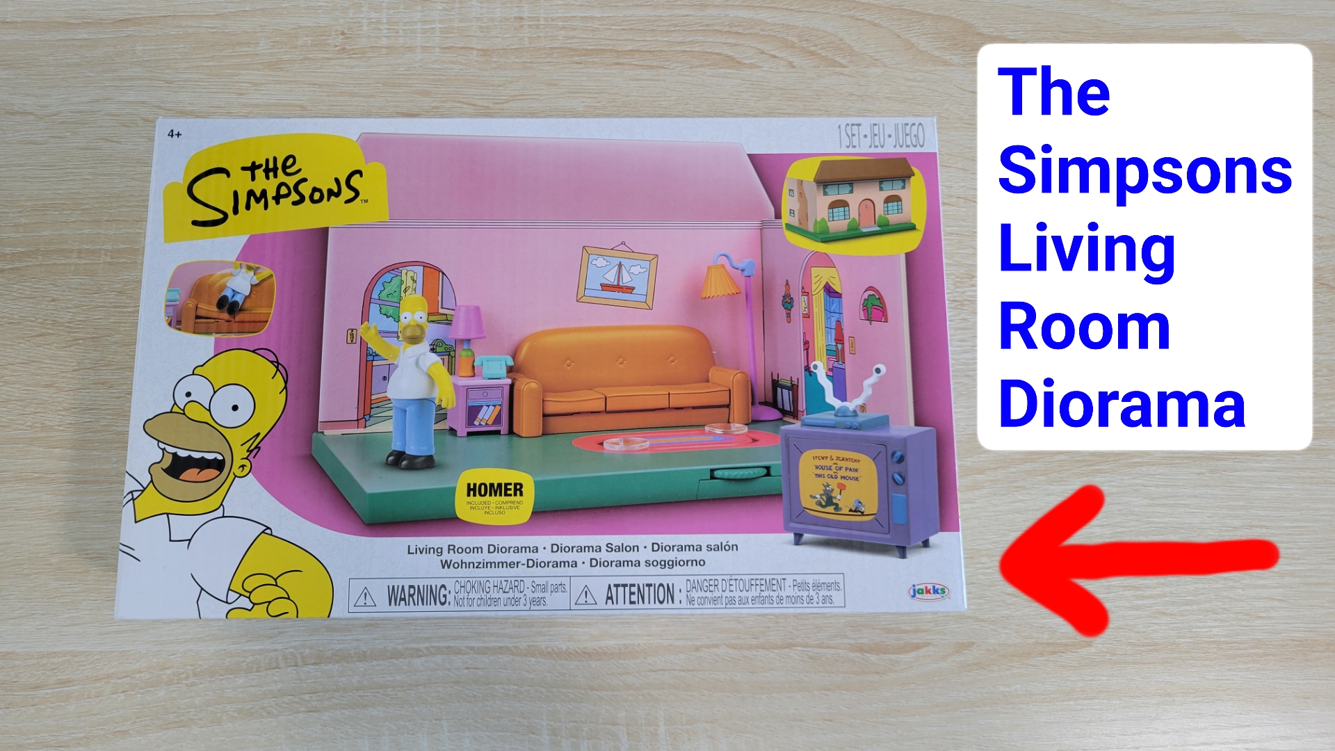 Watch The Simpsons Living Room Diorama on Amazon Live