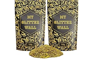 MyGlitterWall Gold Glitter for Wall Paint