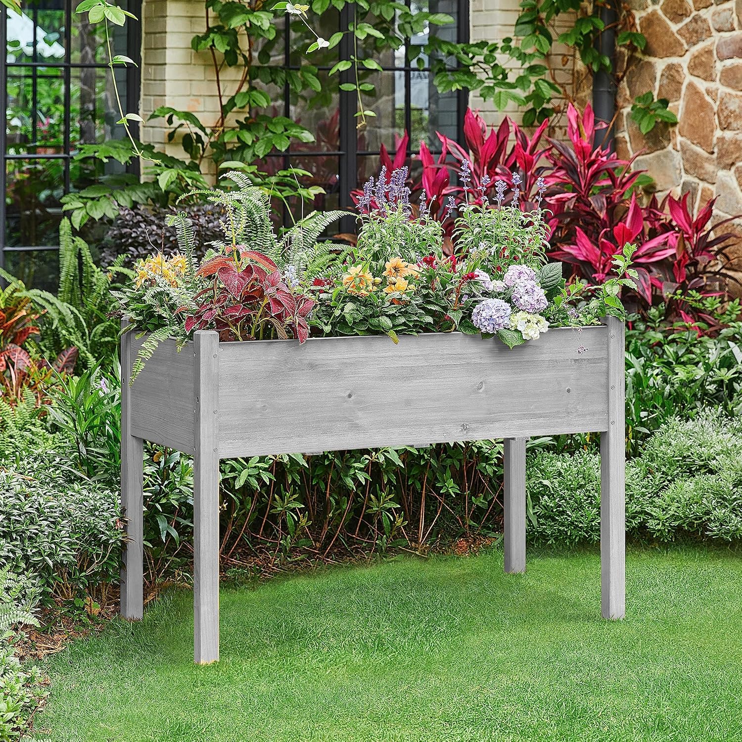 Details of bottom supporting battens and smooth surface