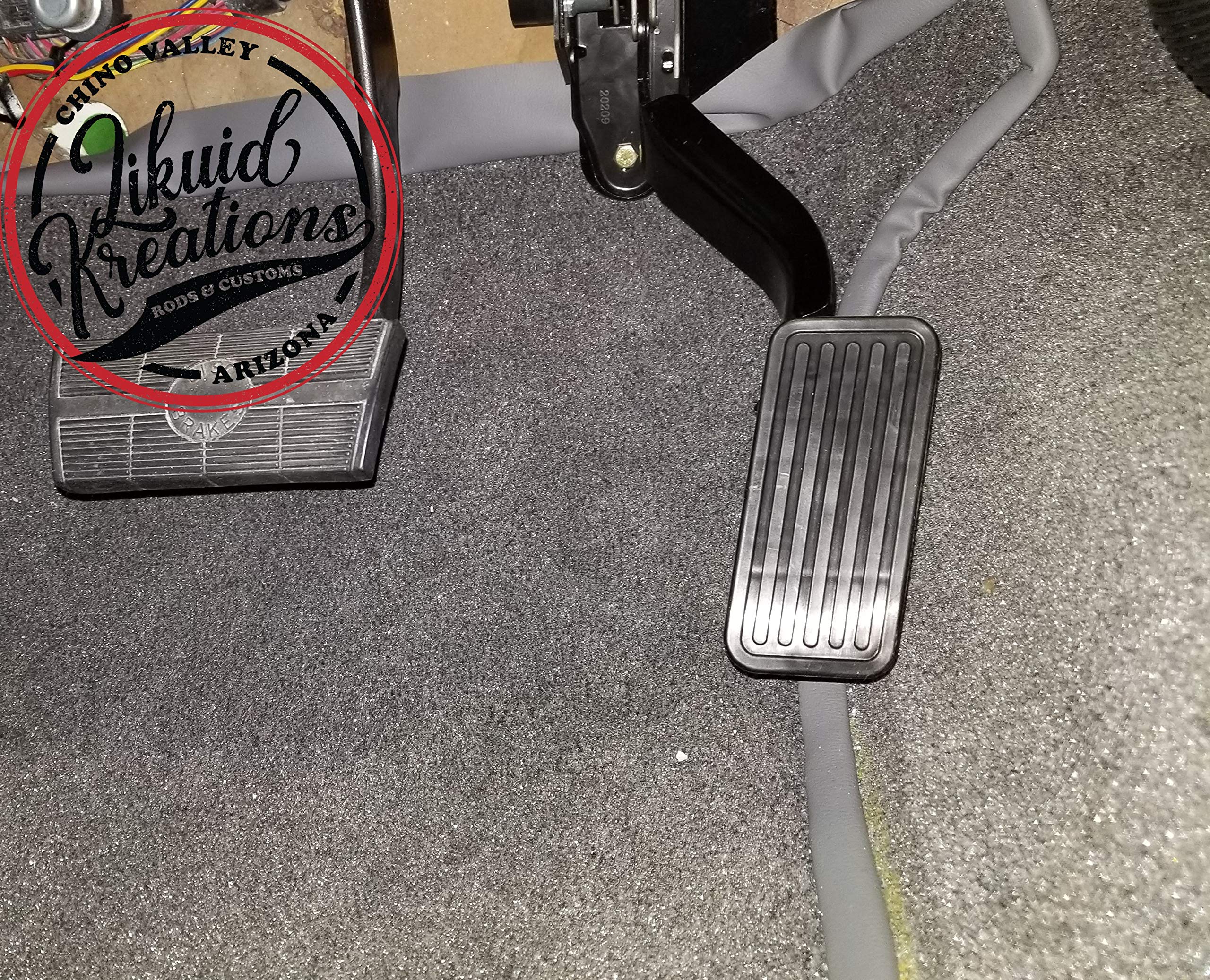 73 to 87 Chevy C10 Square Body LS Swap 01-05 Truck Style DBW Throttle Pedal Bracket