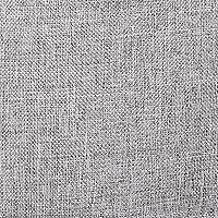 Vista 8 de BIRDROCK HOME Taburete otomano de lino gris – Asiento acolchado redondo suave y compacto – Sala de estar y dormitorio – Patas de madera negra