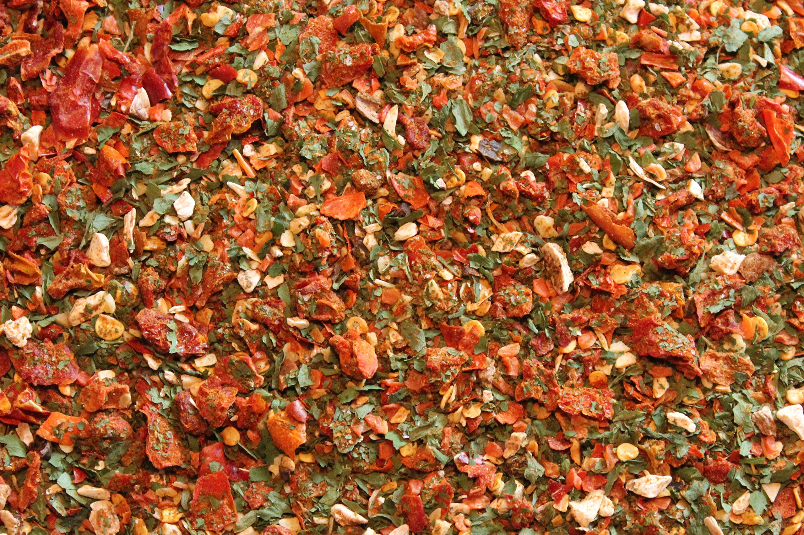 1000Kräuter Arrabiata Gewürz Gewürzzubereitung grob scharf mit Meersalz (2000g)