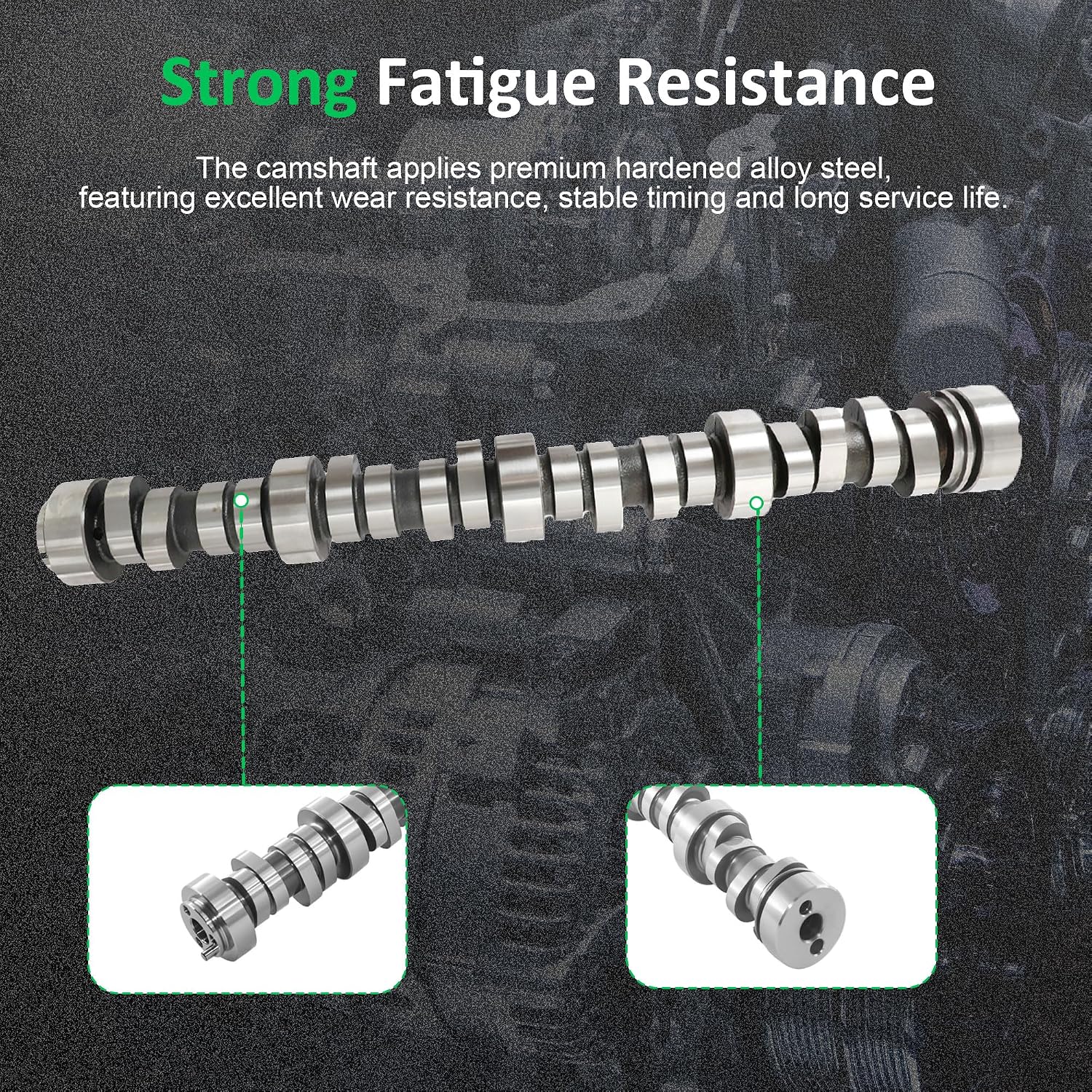 E1840P Stage 2 Camshaft & Valve Springs Kit Replaces# E1840P 12638427 PAC1218 | Fit for Chevy for GMC for Cadillac for Gen III LS LS1 LQ4 LQ9 4.8L 5.3L 5.7L 6.0L 1997-2007