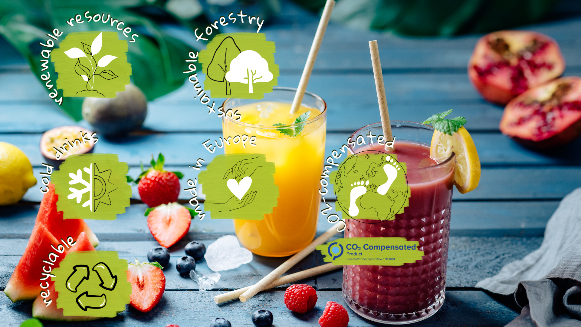 BIOZOYG 7000 Pcs. Pailles Jumbo En Papier 15cm, 7mm Noires Pour