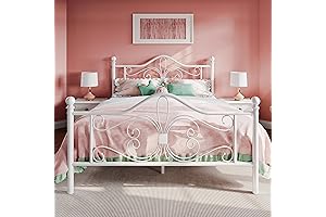 SHA CERLIN Full Size Butterfly Bed Frame