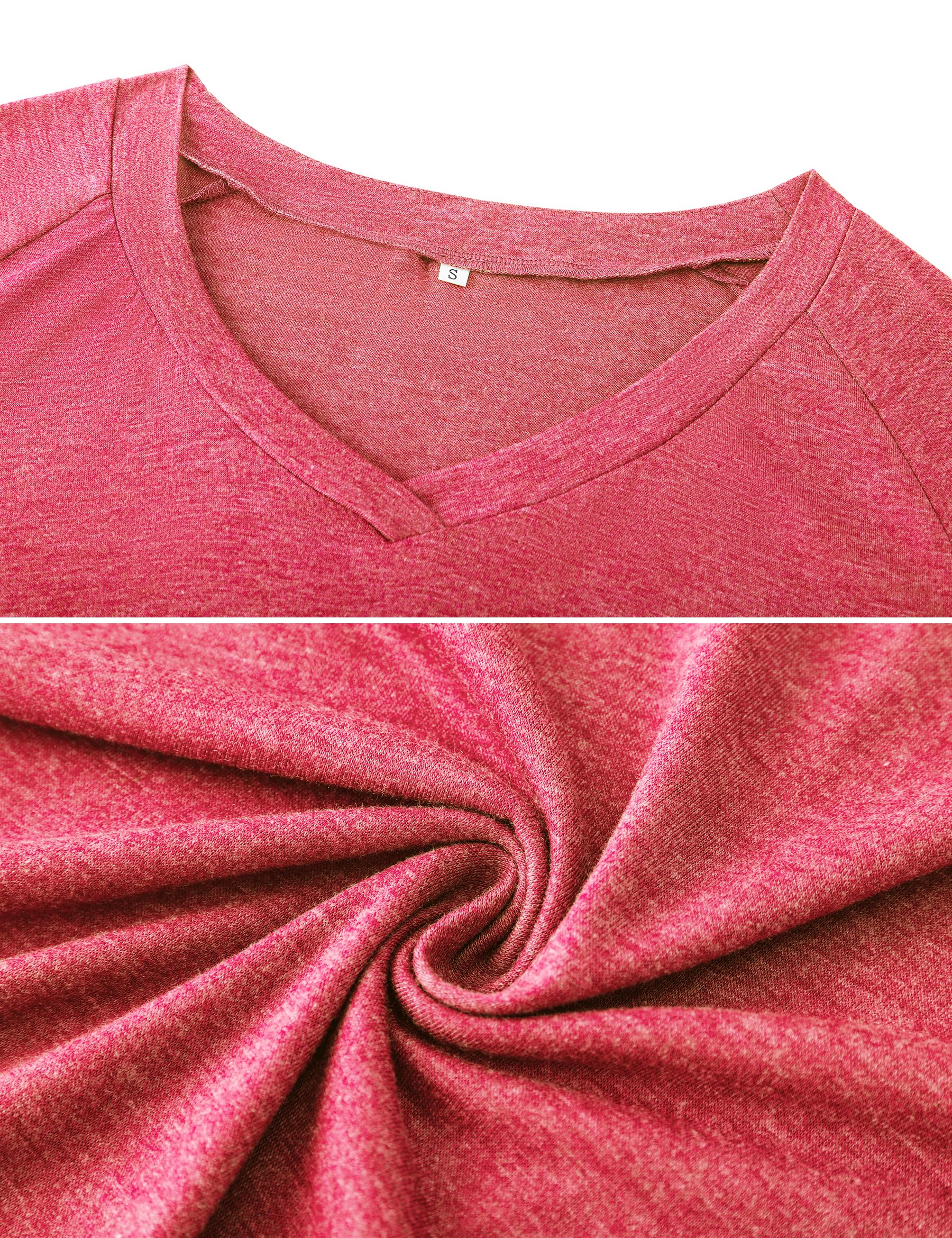 Marvmys Koszule nocne damskie Plus Size Letnia koszula nocna Agodon Piżama z krótkim rękawem z kieszeniami L-4XL