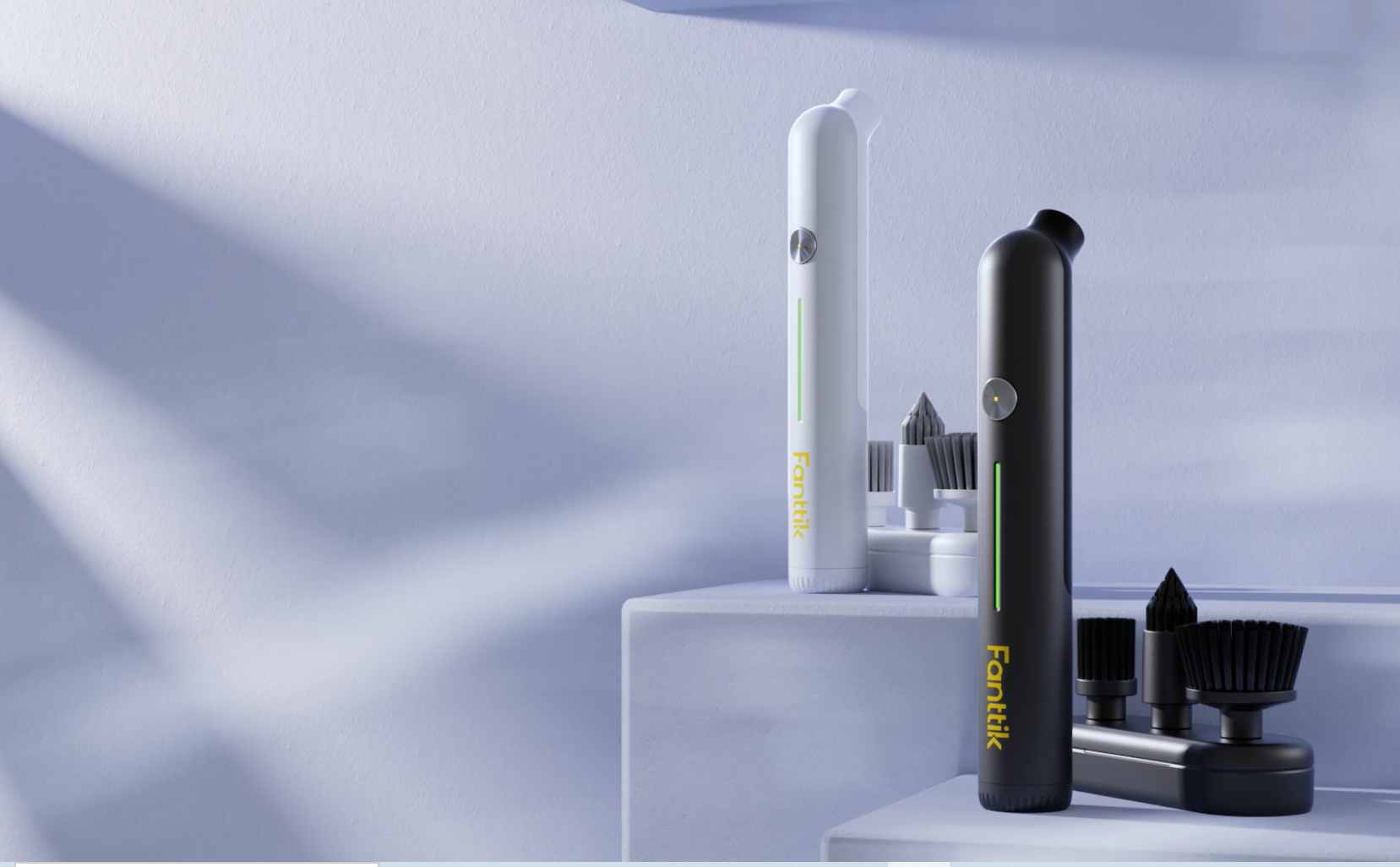 Amazon｜Fanttik G9 Nano 電動スピンスクラバー 充電式 電動掃除ブラシ