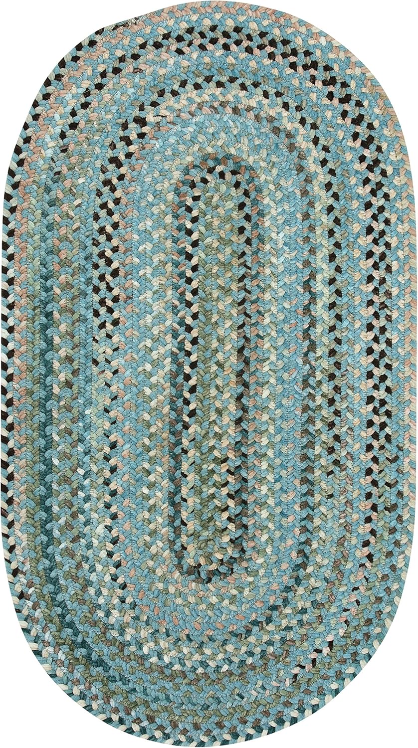 Capel Rugs Blewett Falls Oval Braided Area Rug, 2 x 3