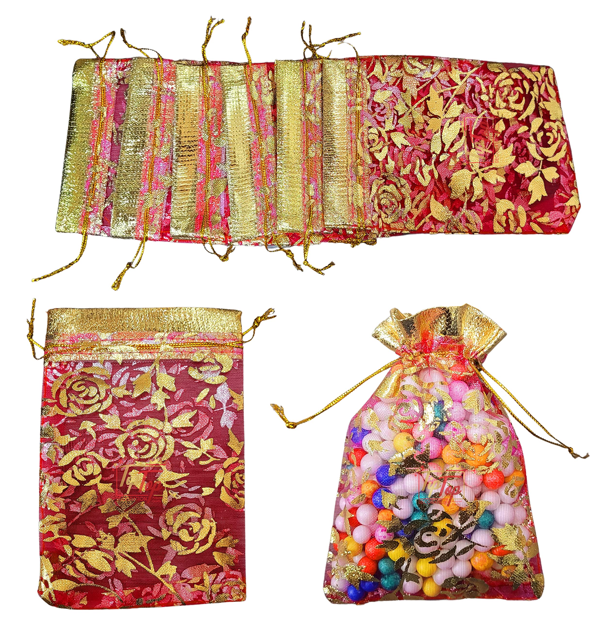 See full amazon price history chart for TIPTOP DECORATION Premium 200 gm Potli Pouch Batwa Bags For Gift Shagun Nikah Organza (Size 10X14 Cm) (Multipurpose) (Pack of 10, Imperial Red) TIPTOP DECORATION Premium 200 gm Potli Pouch Batwa Bags For Gift Shagun Nikah Organza (Size 10X14 Cm) (Multipurpose) (Pack of 10, Imperial Red) (B0B1QMKL7R) Amazon Price History, Amazon Price Tracker