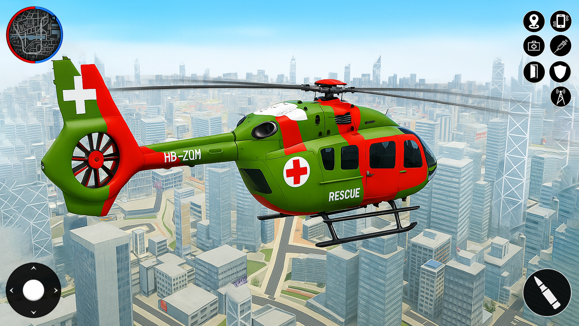 WW2 Flying Helicopter Rescue Games 3D - City Airport Pilot Airplane ...