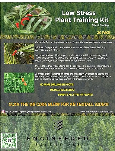 Miniatura 2 de Estados Unidos fabricó el entrenador original de plantas de 90 grados, para entrenamiento de bajo estrés (LST) y entrenamiento de plantas