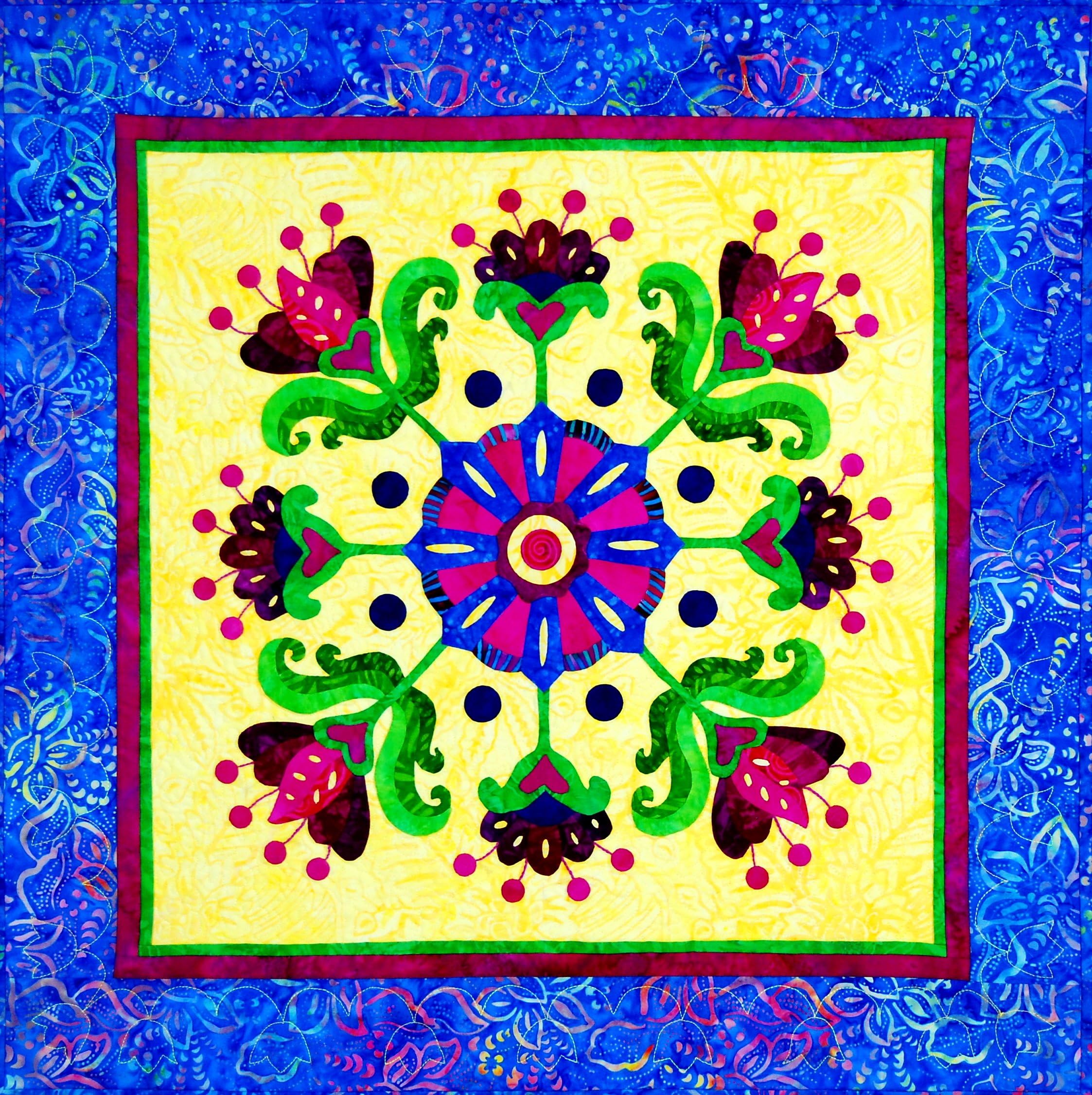 Happy Stash Quilts Scandinavian Summer Quilt Pattern