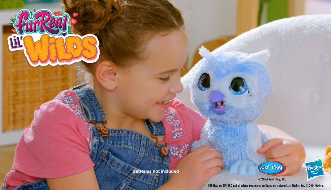 Watch furReal Lil Wilds Owlen the Owl Interactive Toy on Amazon Live