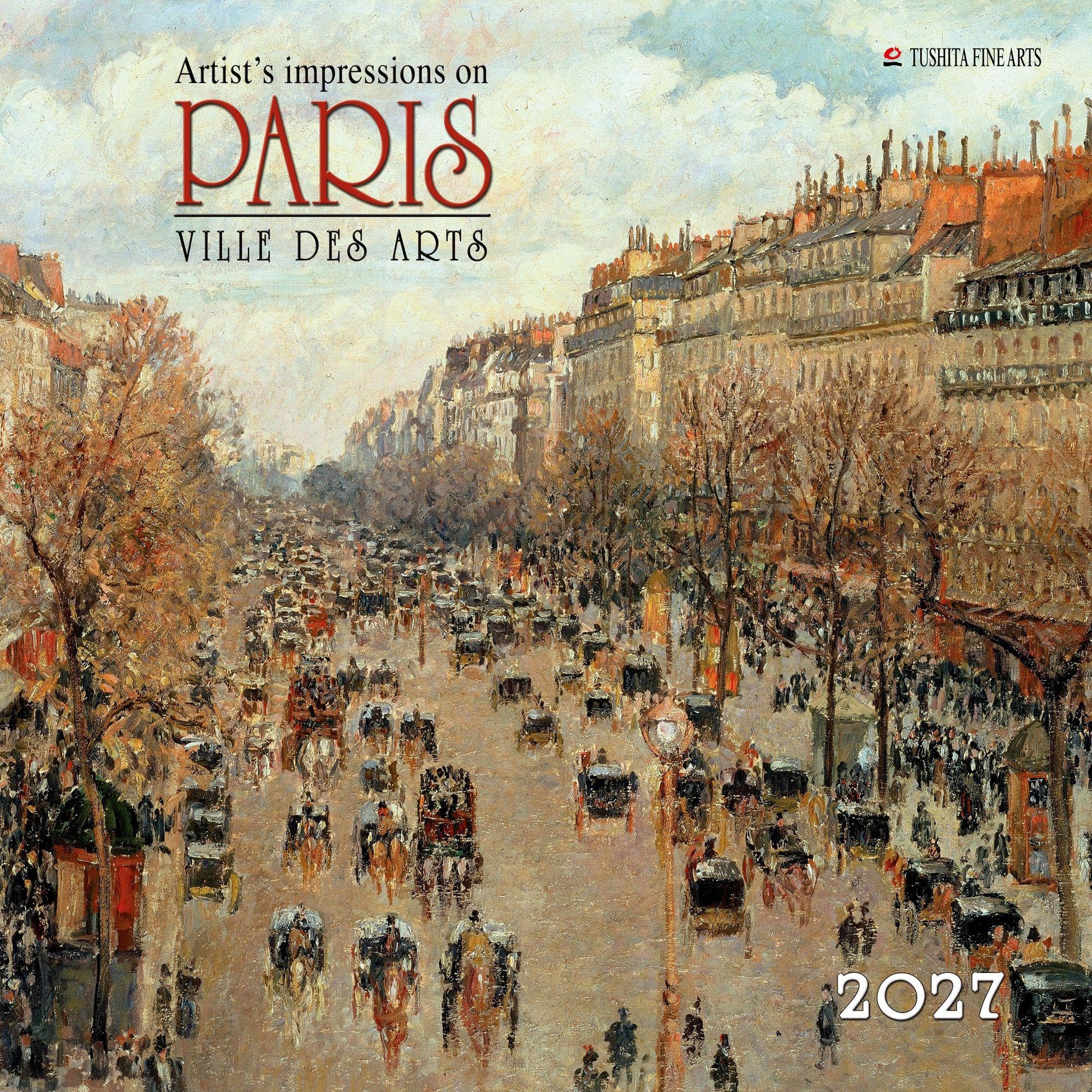 Paris - Ville des Arts 2027: Kalender 2027