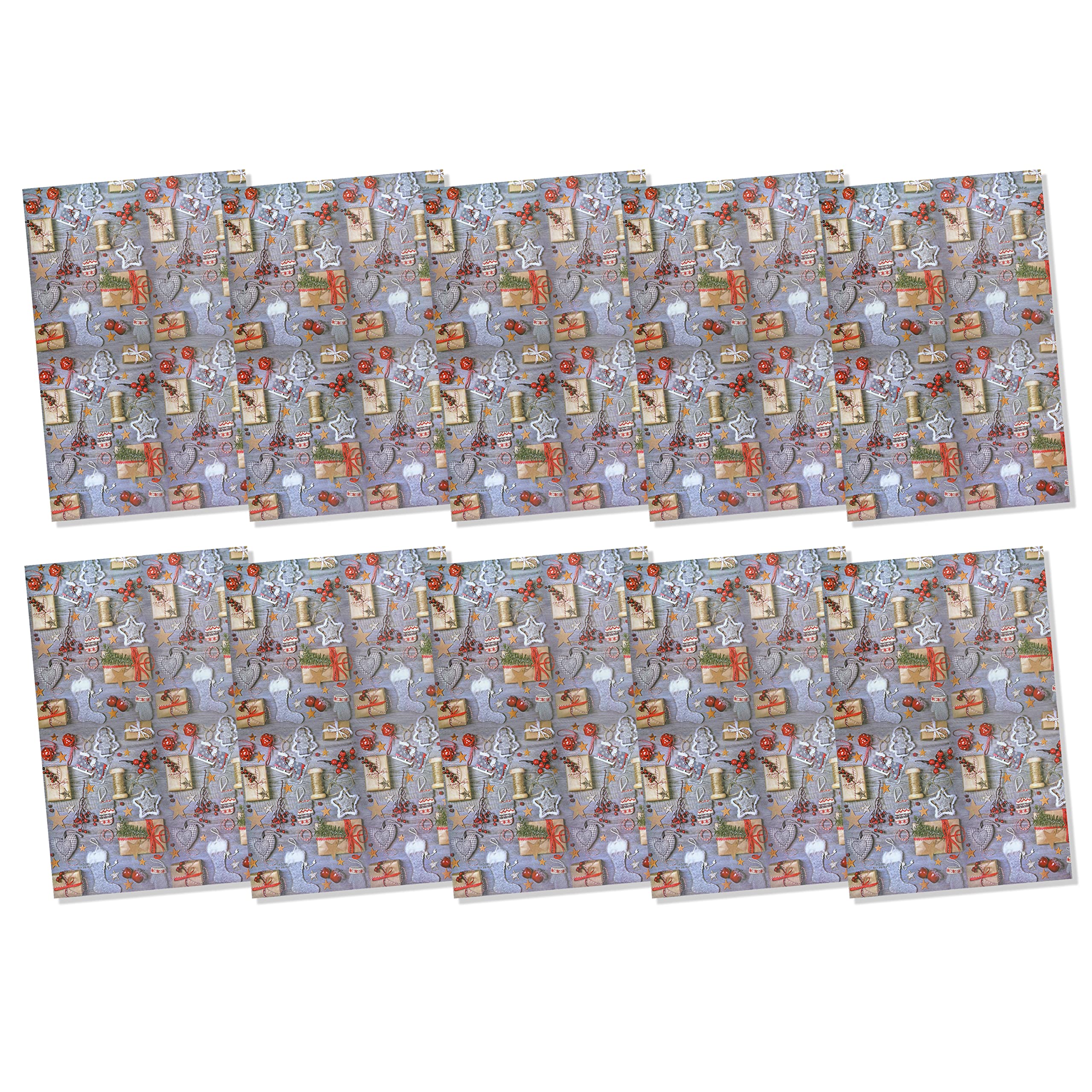 By Robelli 10 Sheets Wrapping Paper, 75 x 50cm - Image 4