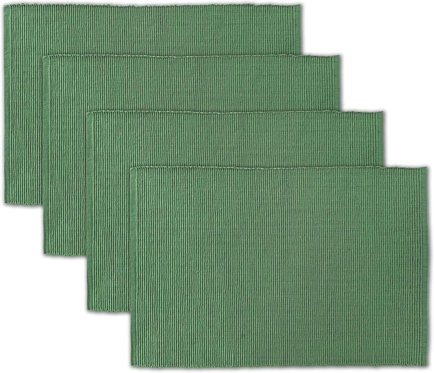 AVKA Studio 100 Cotton Ribbed Placemats Set of 413 x 19