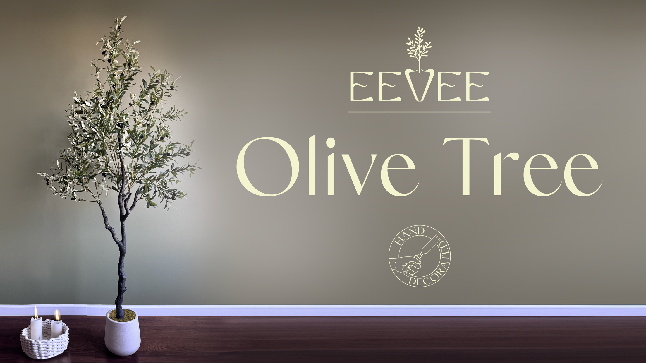 Amazon.com: Handmade Faux Olive​​ Tree 6FT, Fake Olive Tree with