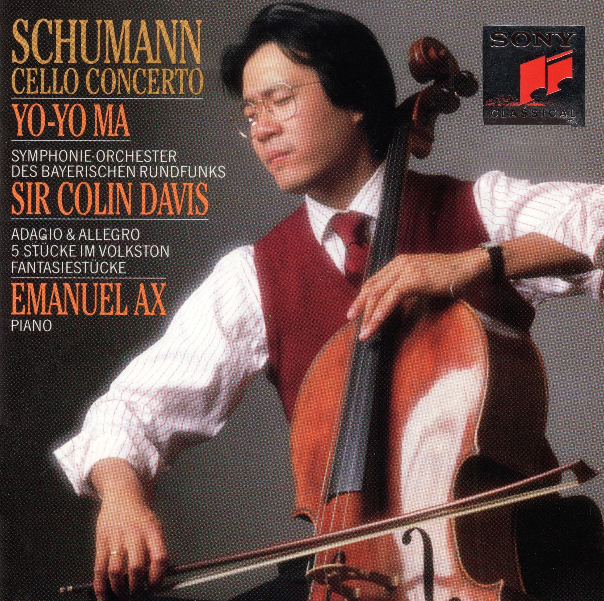 Cello Concerto / Fantasiestucke [Audio CD] Schumann; Ma; Bavarian Radio Orch and Davis