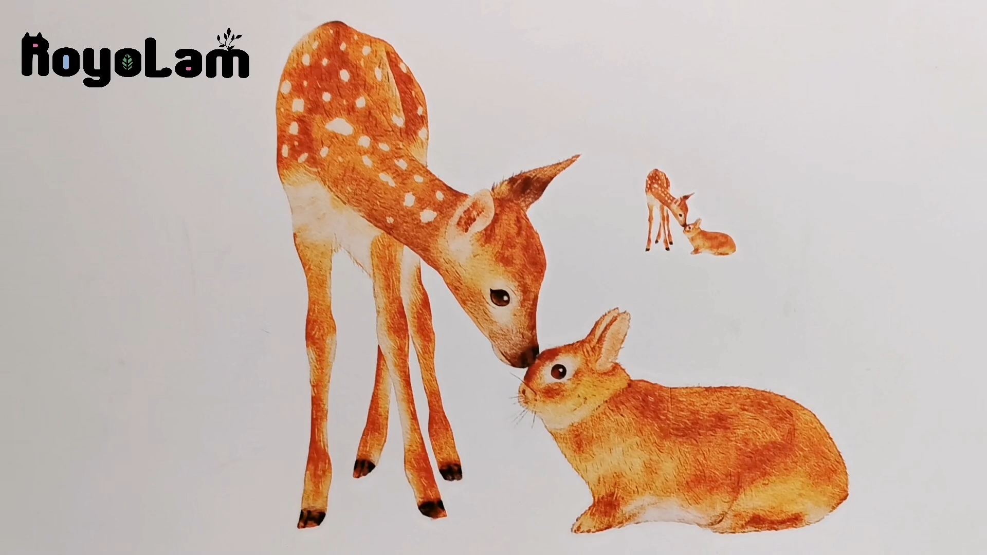 Vinilo Decorativo de Animales Woodland removible para pared miniatura 7