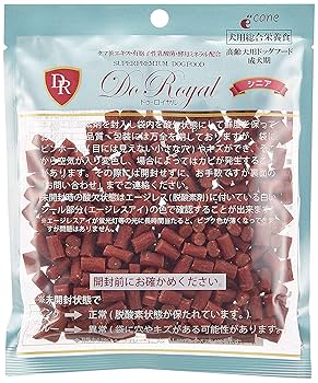 Amazon.co.jp: ドゥロイヤル ドッグフード シニア 600グラム (x