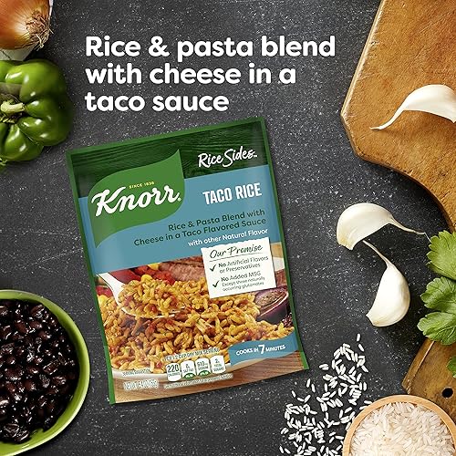 Miniatura 4 de Knorr - Plato de arroz con setas Rice Sides, 8 unidades de 5.5 onzas (155 g)