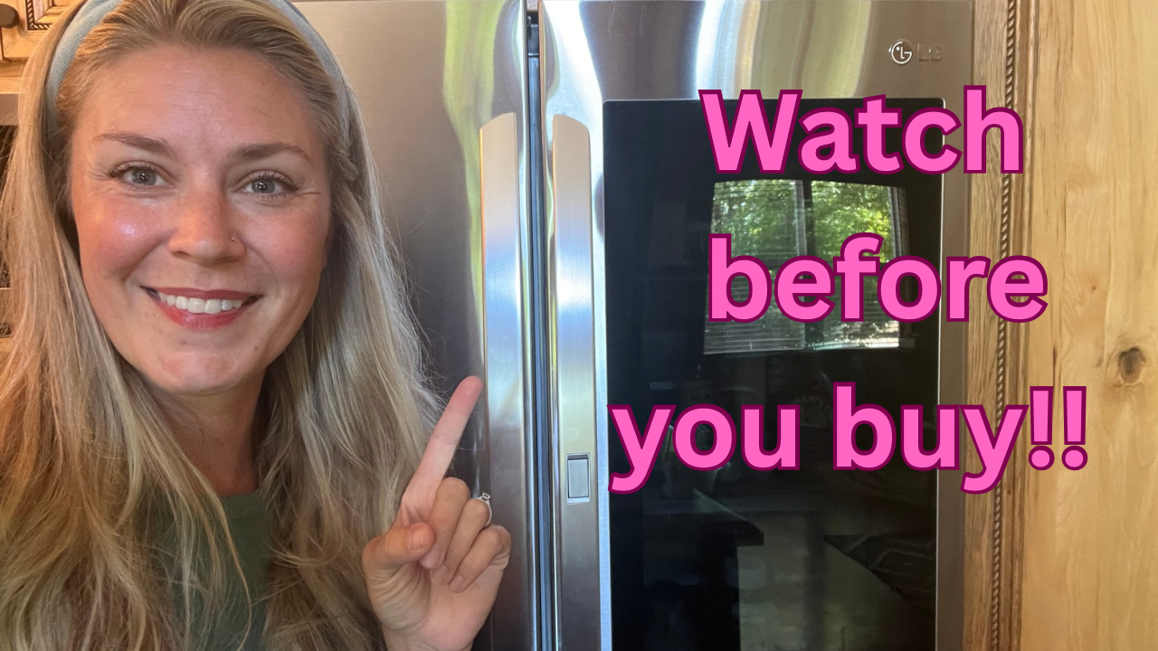 My honest review of this LG French Door InstaView Fridge!