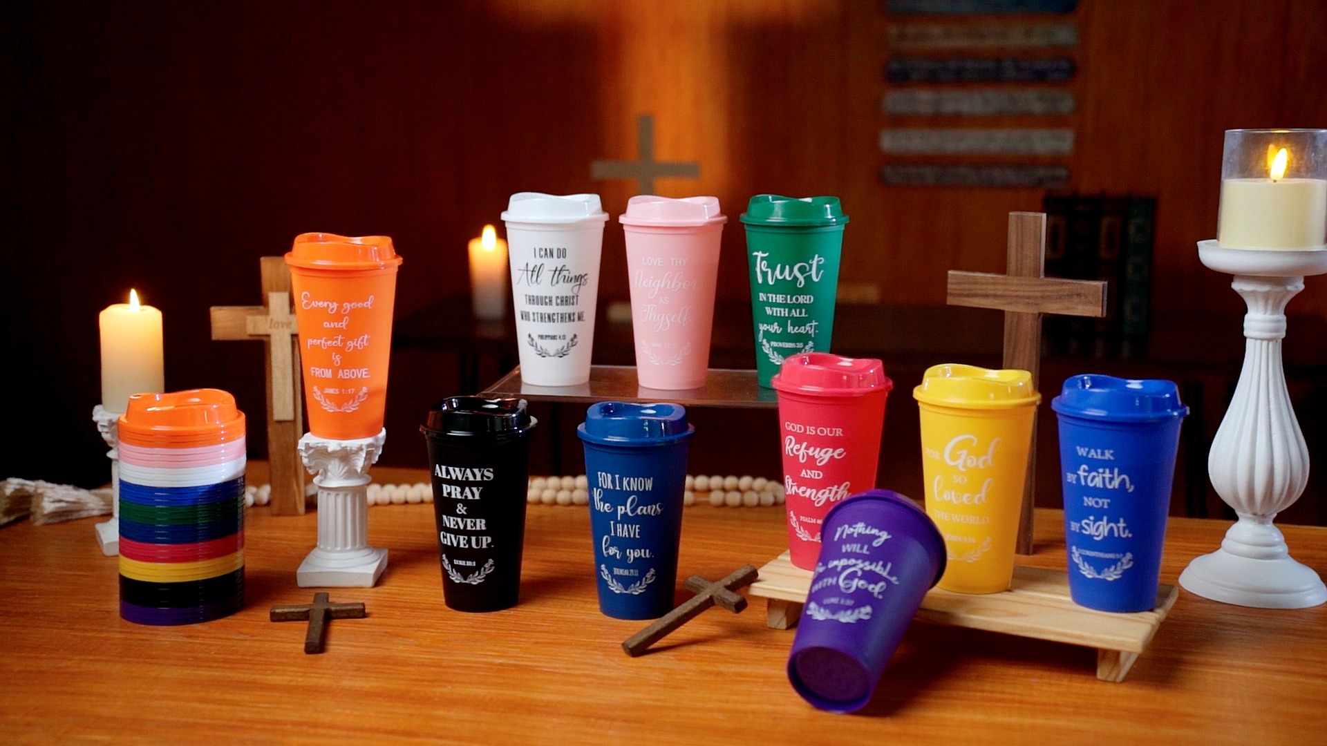 Pack 20 Vasos Plásticos con Tapa 16oz Skylety Negro miniatura 7