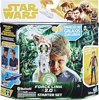 Hasbro Star Wars Star Wars Universe Han Solo E0322100 Film Force Link 2.0 Starter Set for Boys