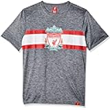 Icon Sports Liverpool Short Sleeve Color Block T-Shirt - Mens Adult- DD1H-27 -Team Color - Medium