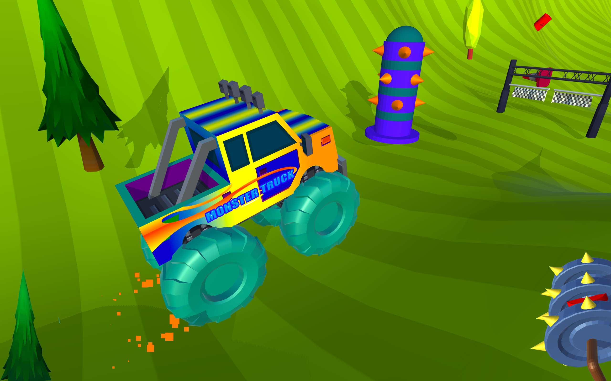 Monster Truck Off Road Stunt Monster for Android