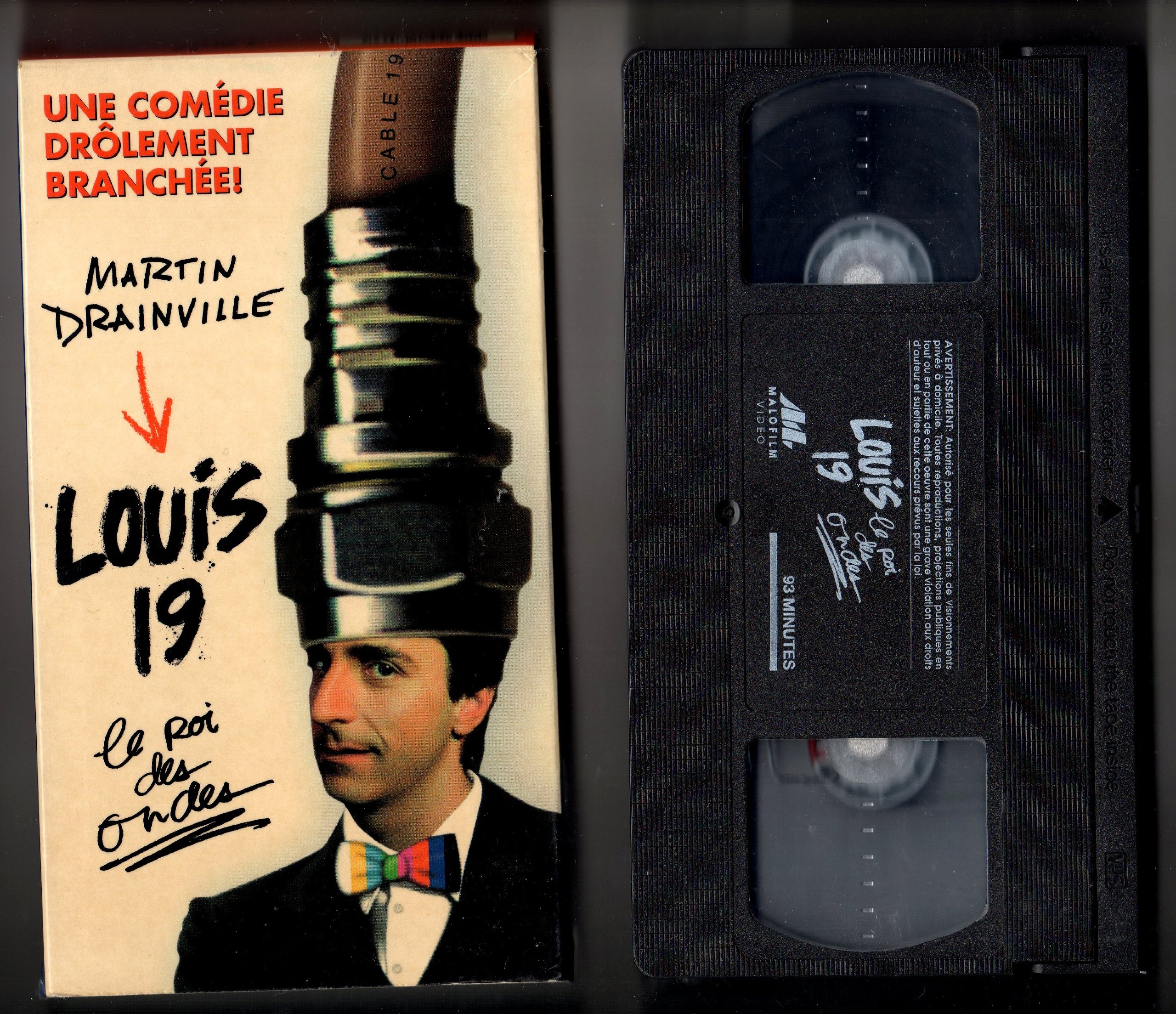 Louis 19 - Le Roi Des Ondes [VHS Tape]